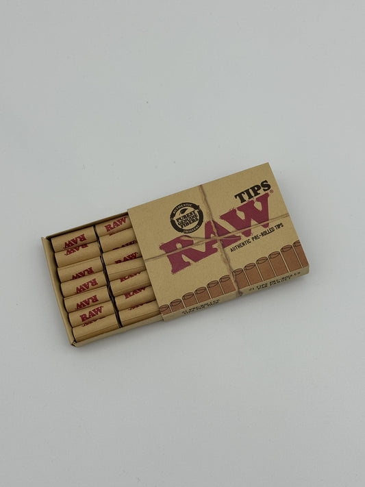 Raw Unbleached Pre Rolled Tips