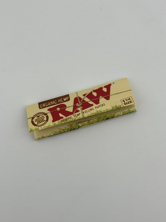 Raw organic hemp 1 1/4