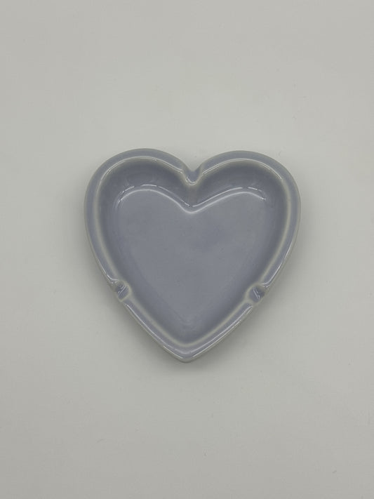 Candy Heart Ashtray Lavender