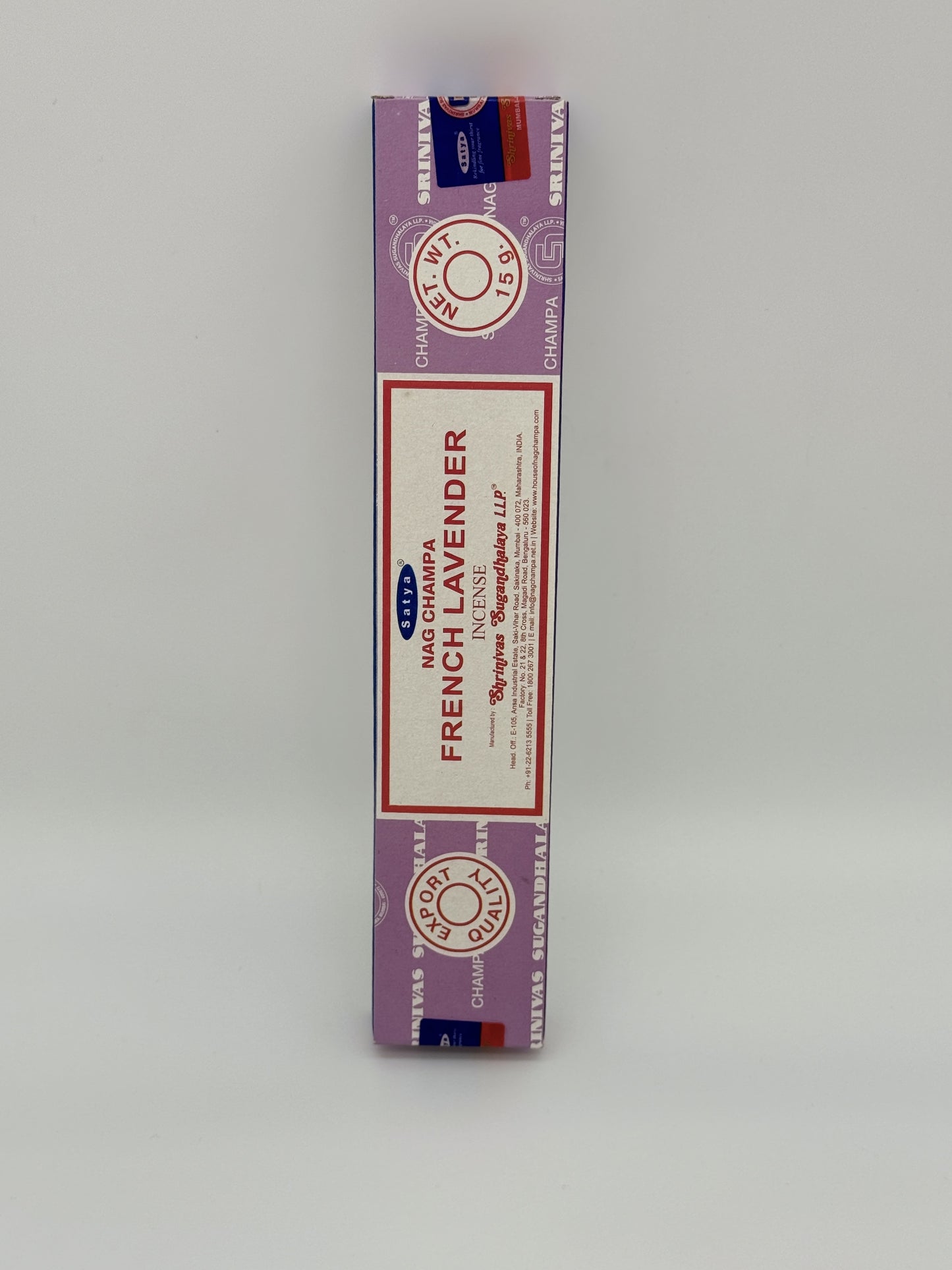 Incense sticks Satya French Lavender 15g