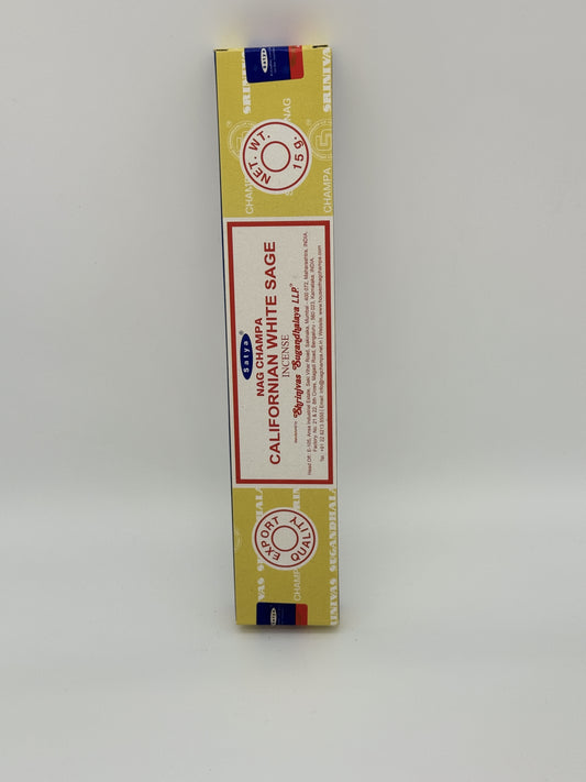 Satya Incense Nag Champa Californian White Sage