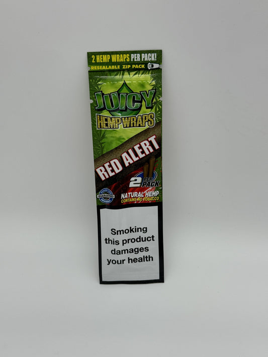 Juicy Jay Hemp Wraps Red Alert 2p