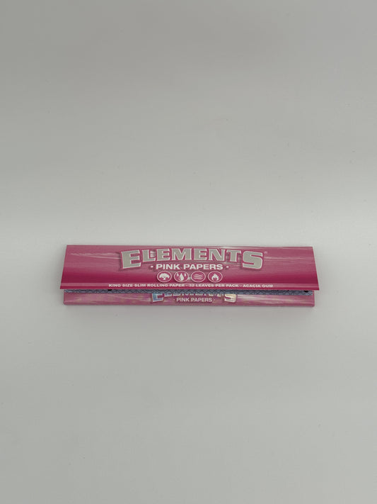 Elements Pink Papers King Size Slim