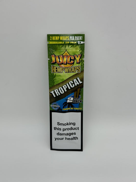 Juicy Jay Hemp Wraps Tropical 2p