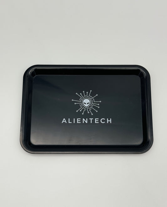 Alien tech black plastic tray