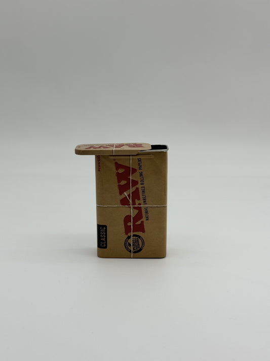 Raw Metal Tin Slide Lid