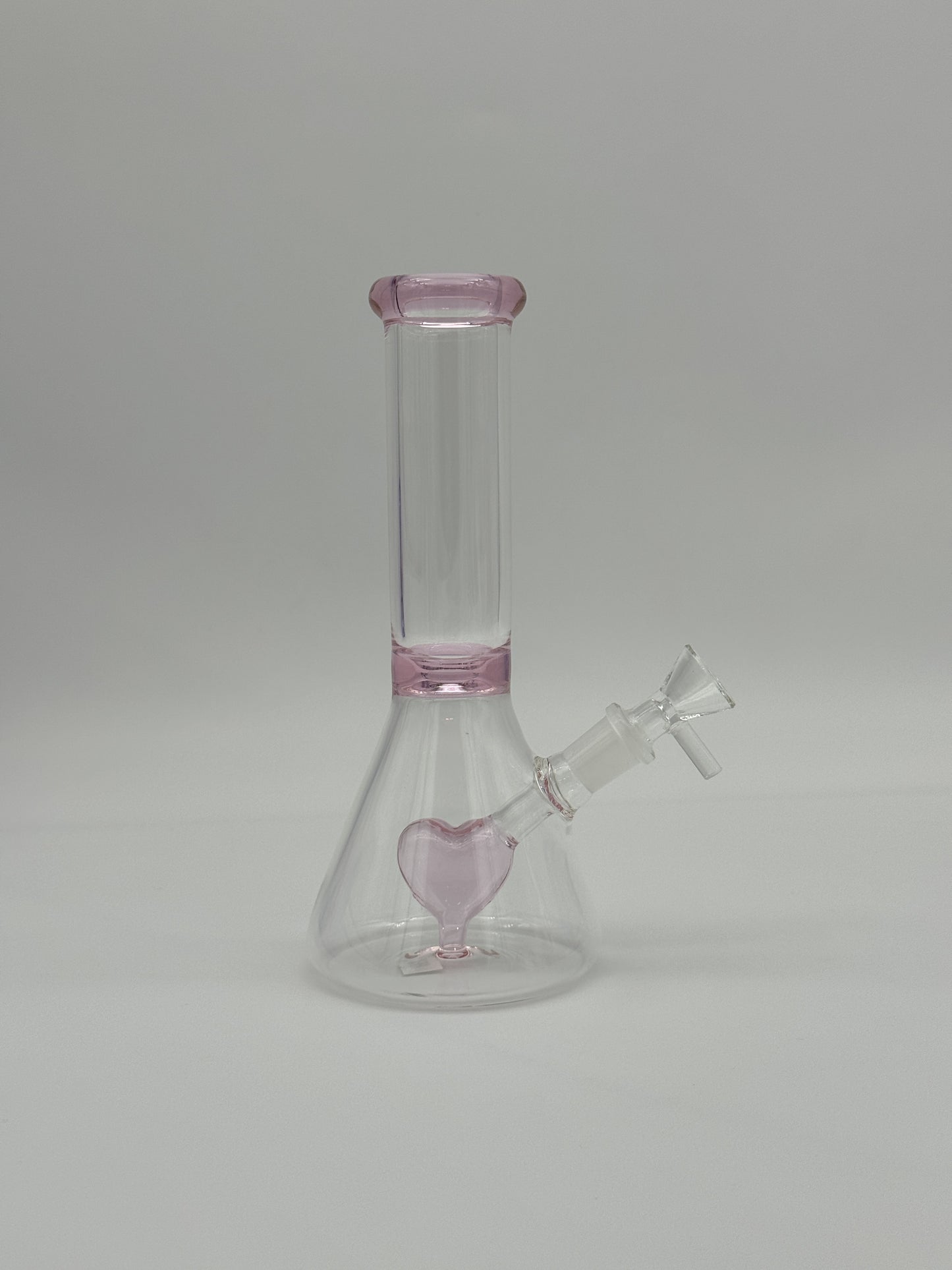 Prime Heart Beaker 20cm Pink
