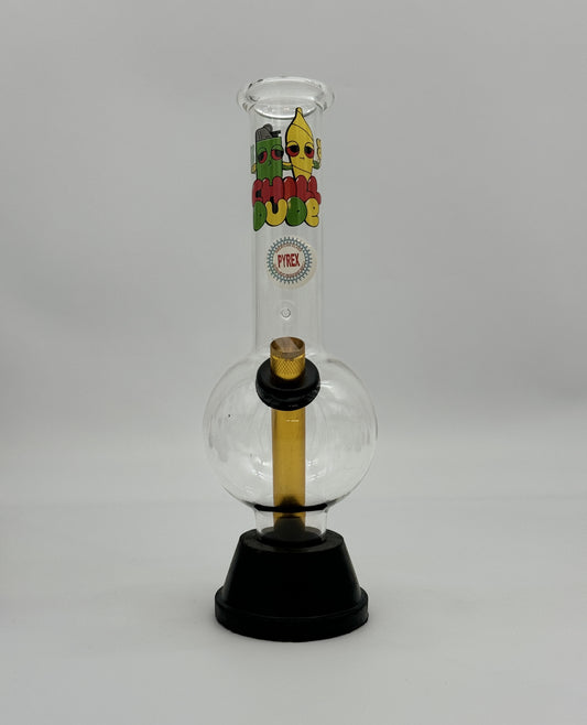 Pyrex Medium Bonza Bubble “Chill Dude” 26cm