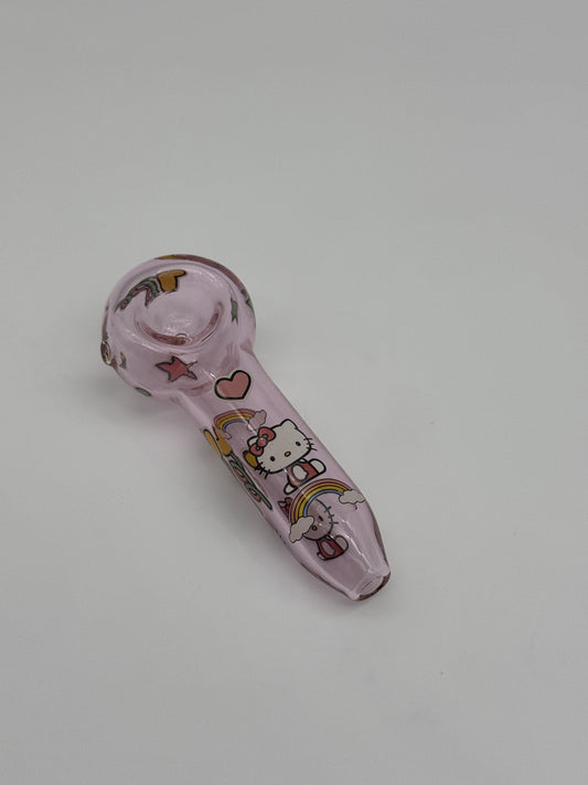 Hello Kitty Glass Pipe 12cm
