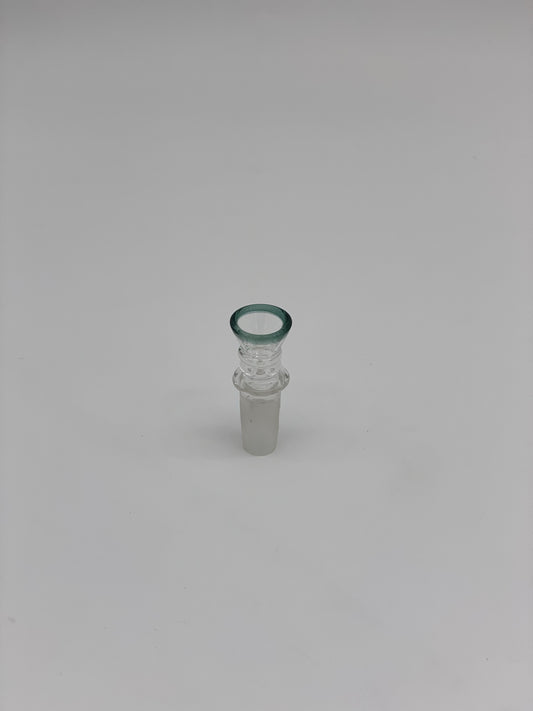 Triple Ring Mini Glass Cone Piece 14mm