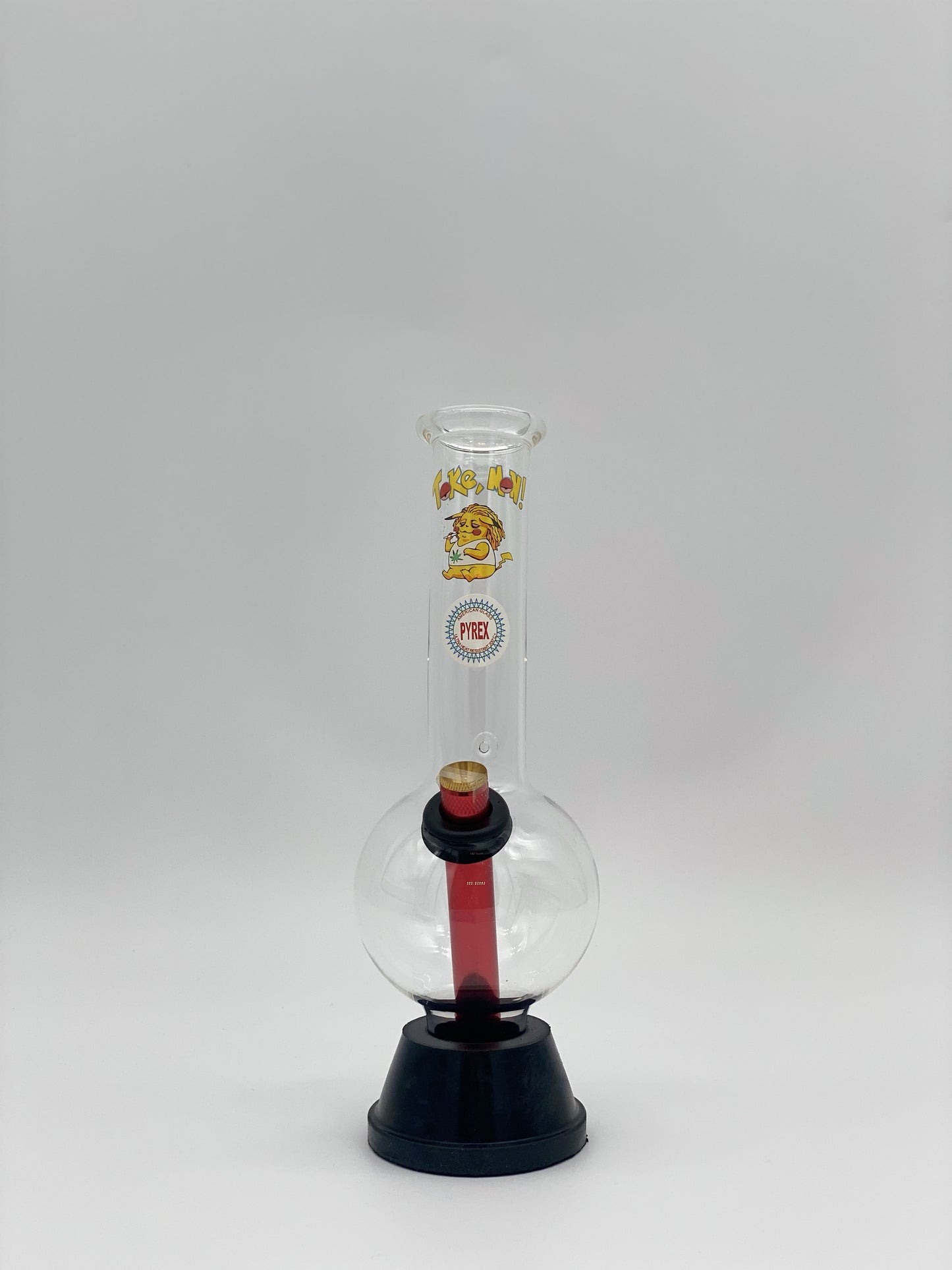 Pyrex Medium Bonza Bubble Bong 26cm Pikachu Tokemon