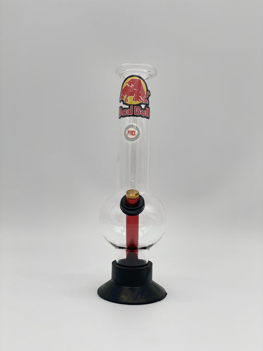 Pyrex Large Bonza Bubble Bong 30cm Bad Bull