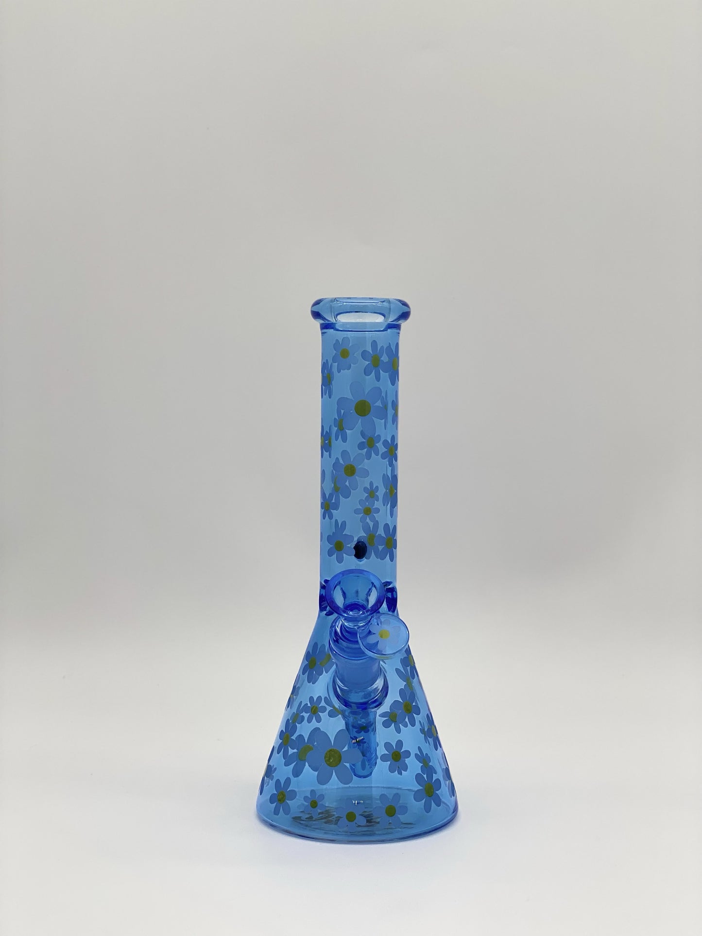 Medium Beaker Daisy Blue Glow in the Dark 25cm