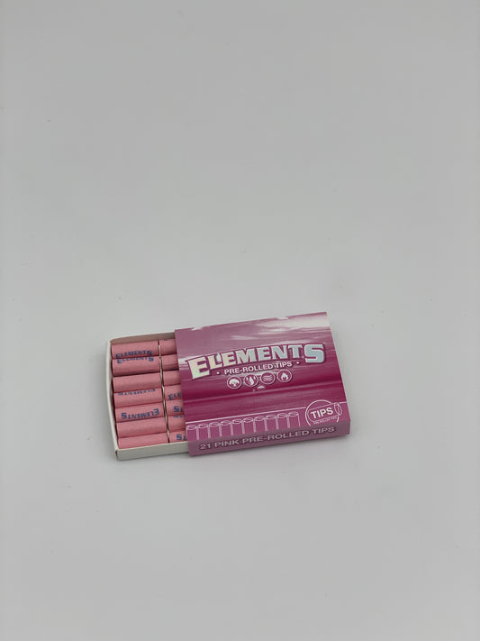 Elements Prerolled Tips Pink