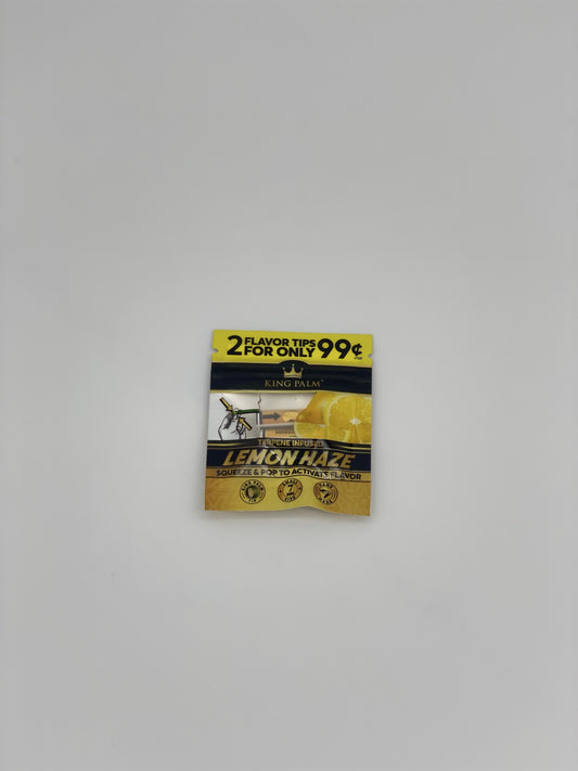 King Palm Flavor Tips 2p Lemon Haze