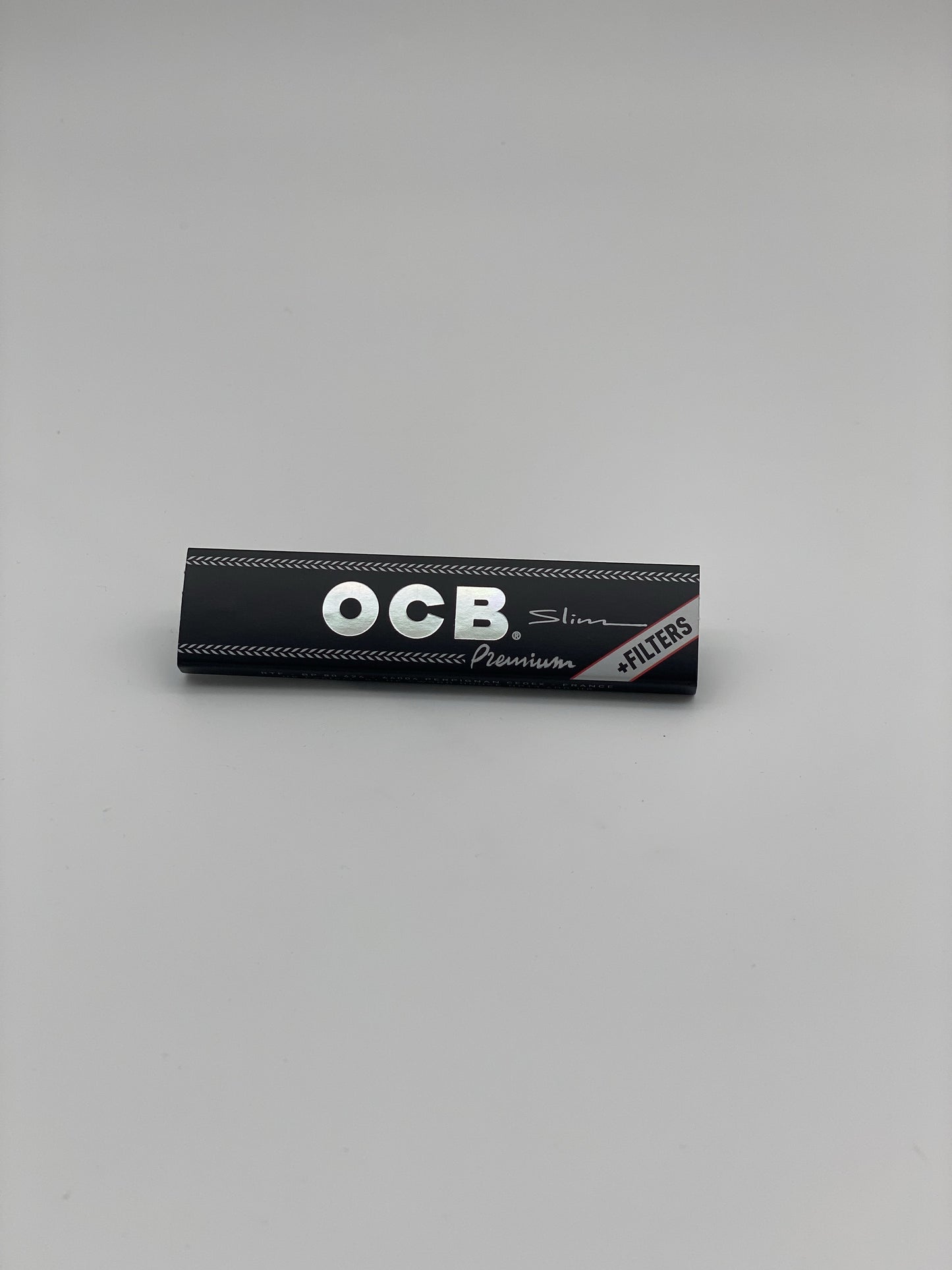OCB Premium Black King Size Slim with Tips