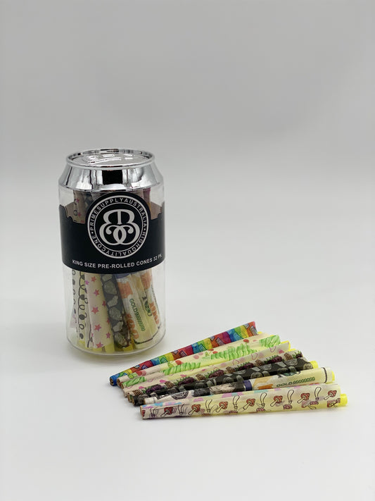Can Cones- Prerolled King Size 110mm 32p