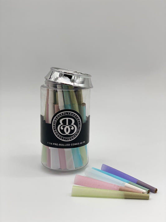 Can Cone- Prerolled Cones 1 1/4 size 83mm 60p