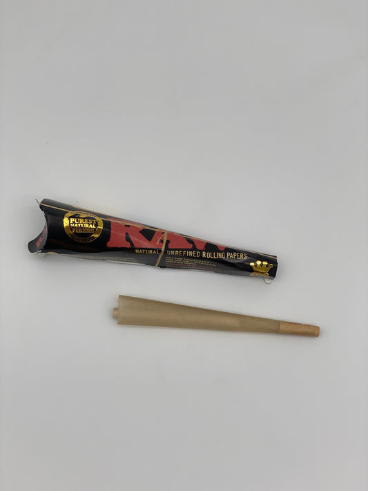 Raw Black Prerolled King Size 3p