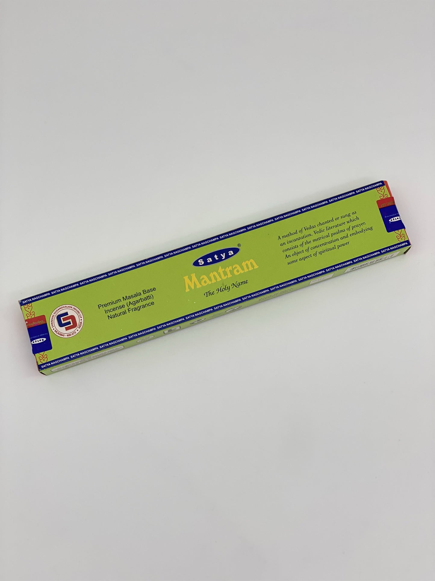 Satya Incense Mantram The Holy Name 15g