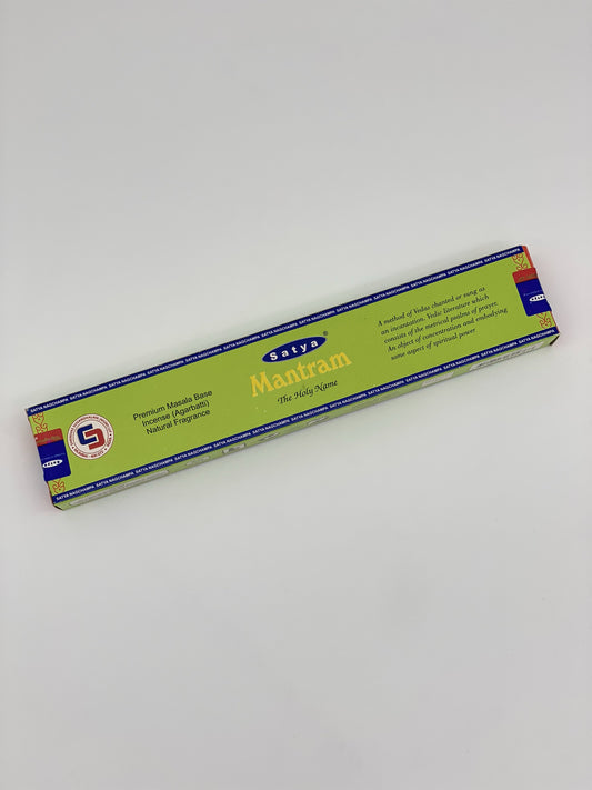 Satya Incense Mantram The Holy Name 15g