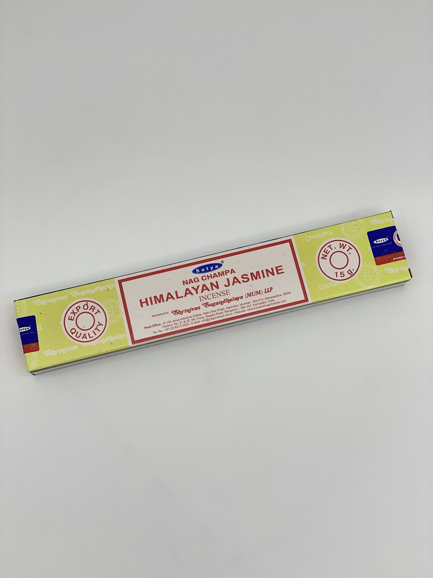Satya Incense Himalayan Jasmine 15g