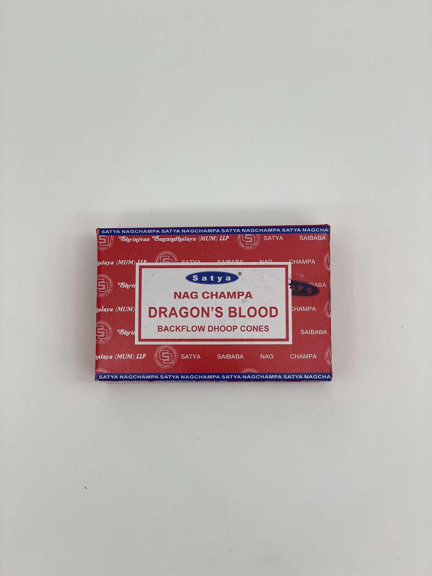Nag Champa Backflow Dhoop Cones Dragon’s Blood