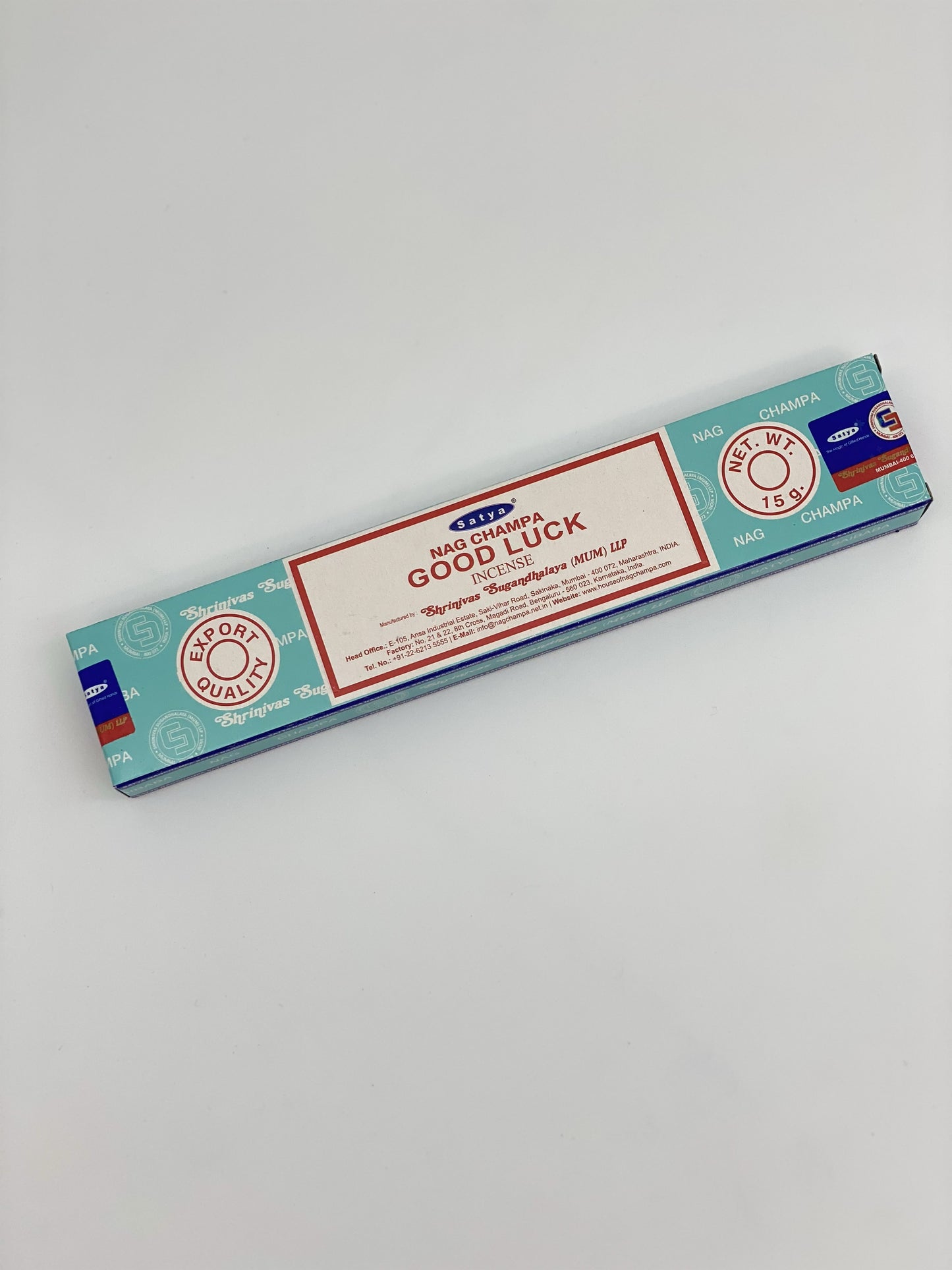 Satya Incense Good Luck 15g