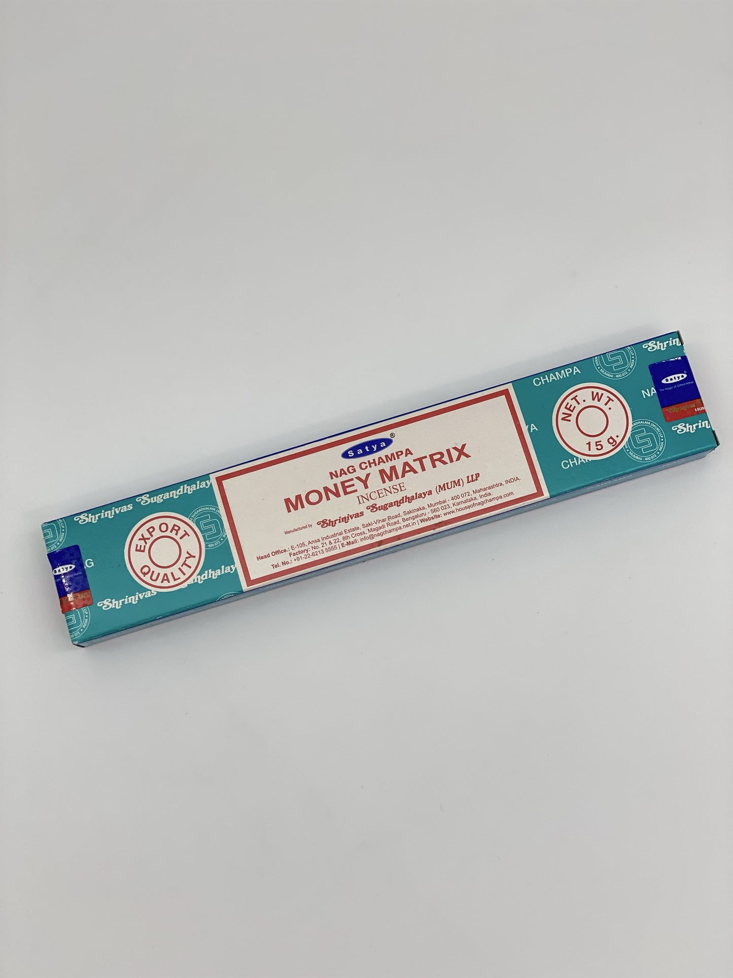 Satya Incense Money Matrix 15g