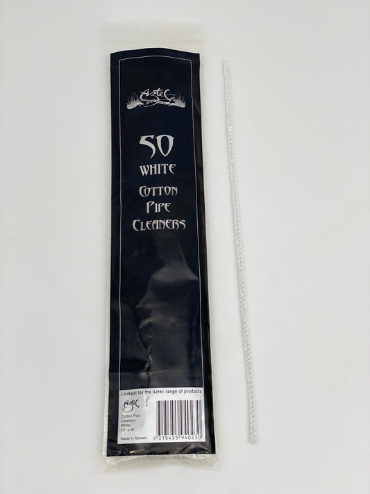 Aztec Pipe Cleaners 50 White