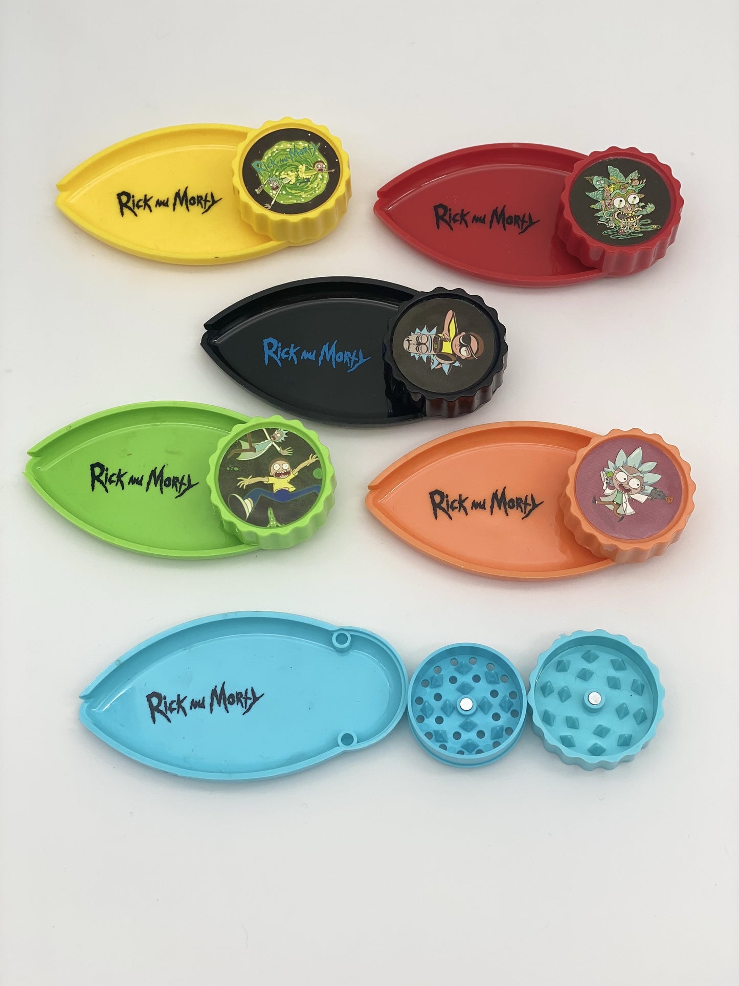 Rick and Morty Grinder Tray