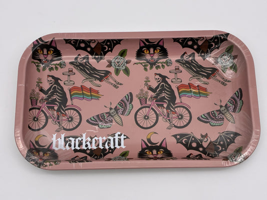 Rolling Tray Small 27x16cm Blackkraft Pink