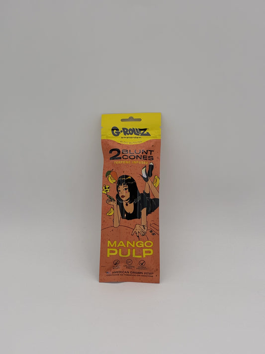 G Rollz Terpene Infused Cones 2p Mango Pulp