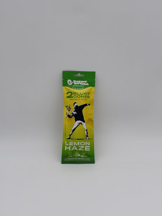 G Rollz Terpene Infused Cones 2p Lemon Haze