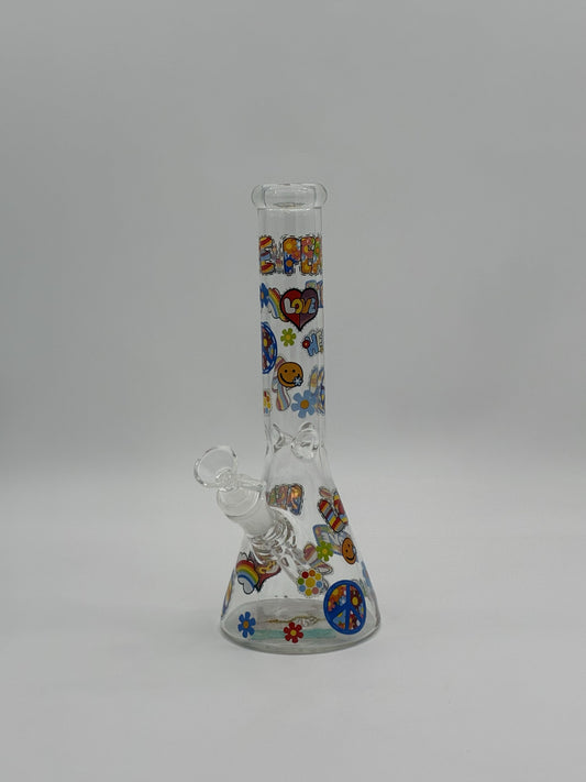 Medium Beaker Hippie 28cm