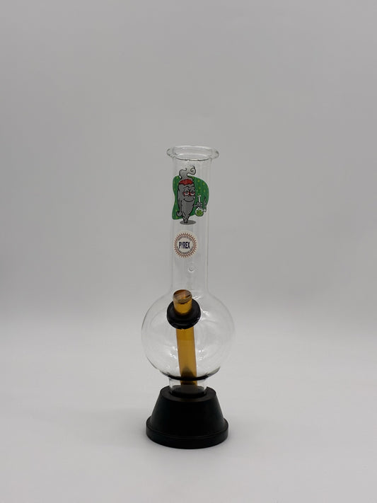 Pyrex Medium Bonza Bubble 26cm Stoned Joint smoking a bong