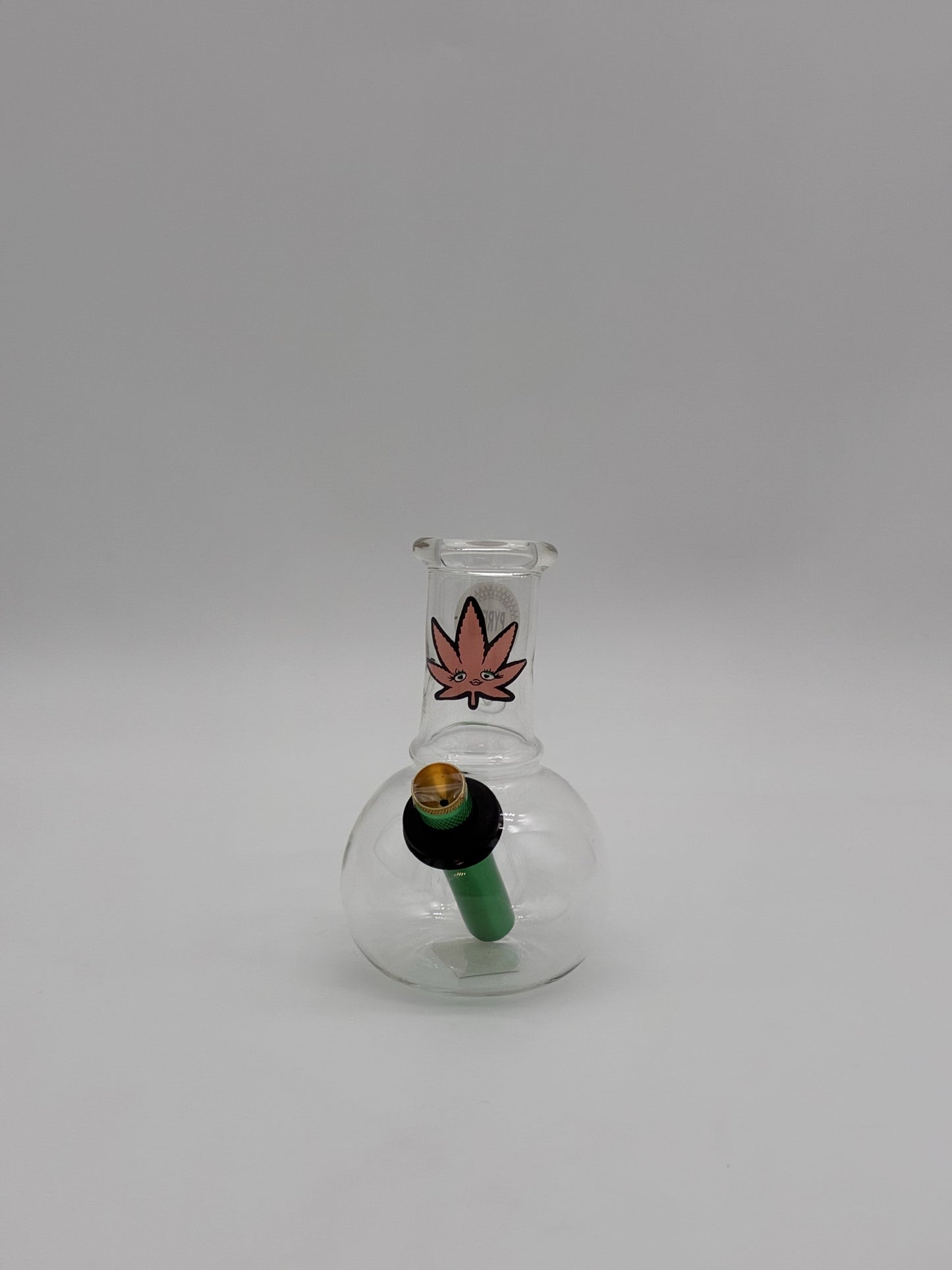 Pyrex Small Bonza Bubble 14cm Pink Leaf