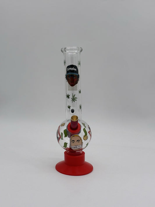 BillyMate Large Bonza Bubble Bong 31cm Rap Legends