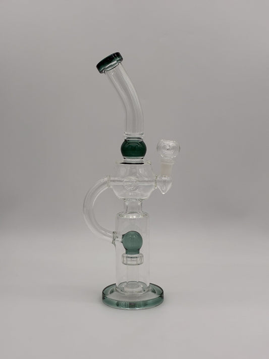 Recycler Bong with Internal Percolator 36cm