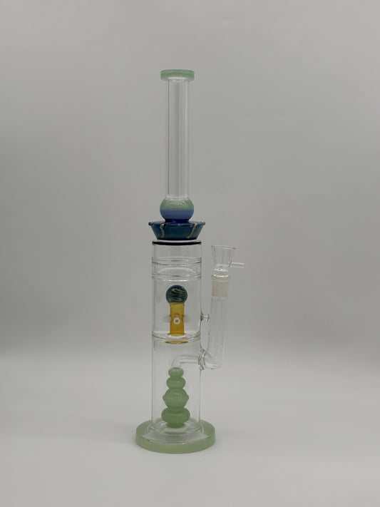 Double Percolator Aurora Cascade Bong 45cm