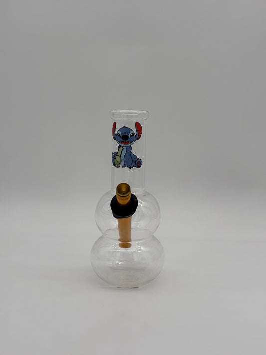 Double Bubble Bonza Bong 20cm Stitch