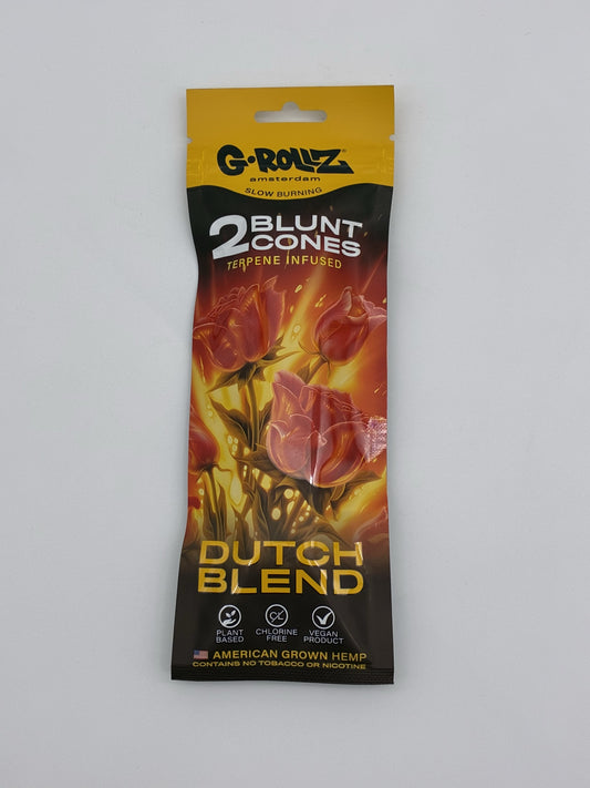 G Rollz Terpene Infused Cones 2p Dutch Blend