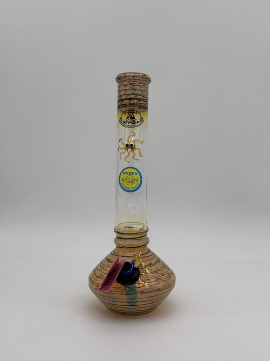 Agung GLASS GOLD FUME Bong 31cm