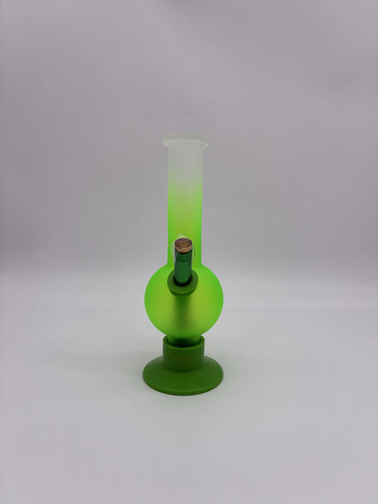 MWP Medium Bonza Bubble Bong 25cm Green White