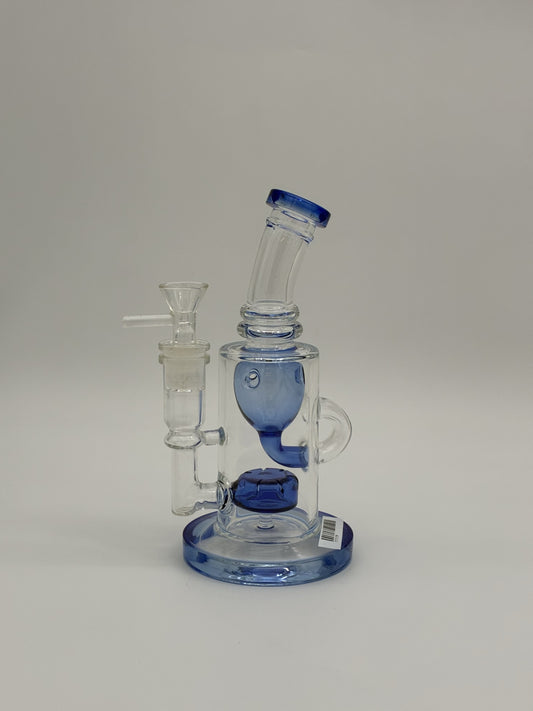 Recycler Bong 20.5cm Blue