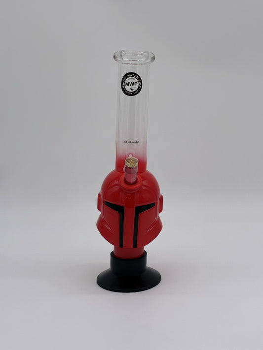 MWP Large Bent Bubble Bong 31cm Sith Trooper