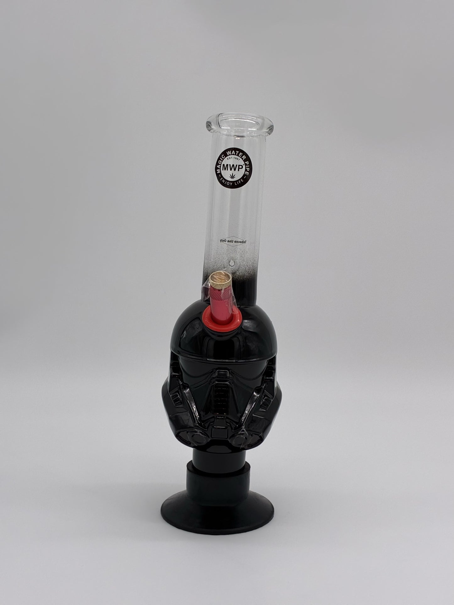 MWP Medium Bent Bubble Bong 31cm Death Trooper