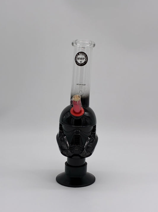 MWP Medium Bent Bubble Bong 31cm Death Trooper