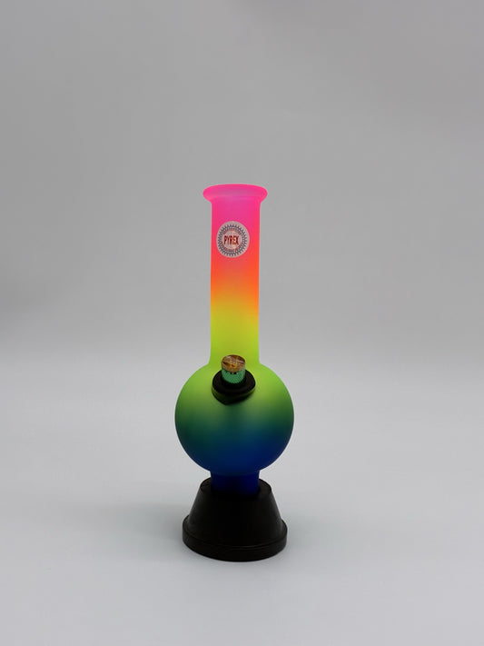 Pyrex Medium Bonza Bubble Bong 26cm Rasta