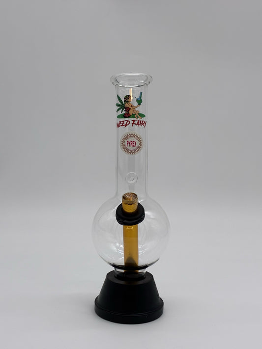Pyrex Medium Bonza Bubble Bong 26cm Fairy